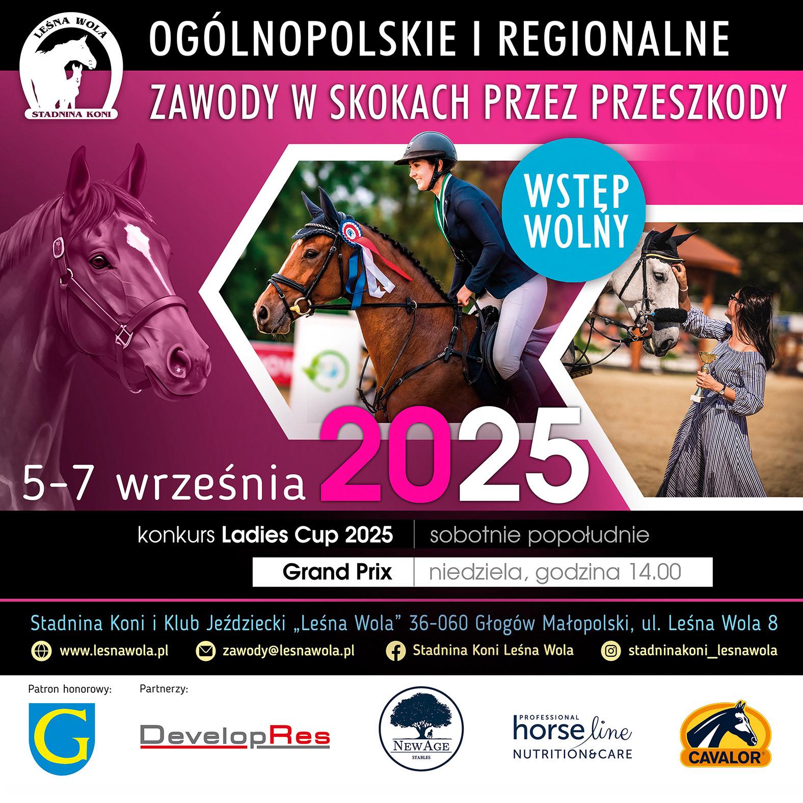 ogólnopolskie i regionalne zawody w skokach przez przeszkody